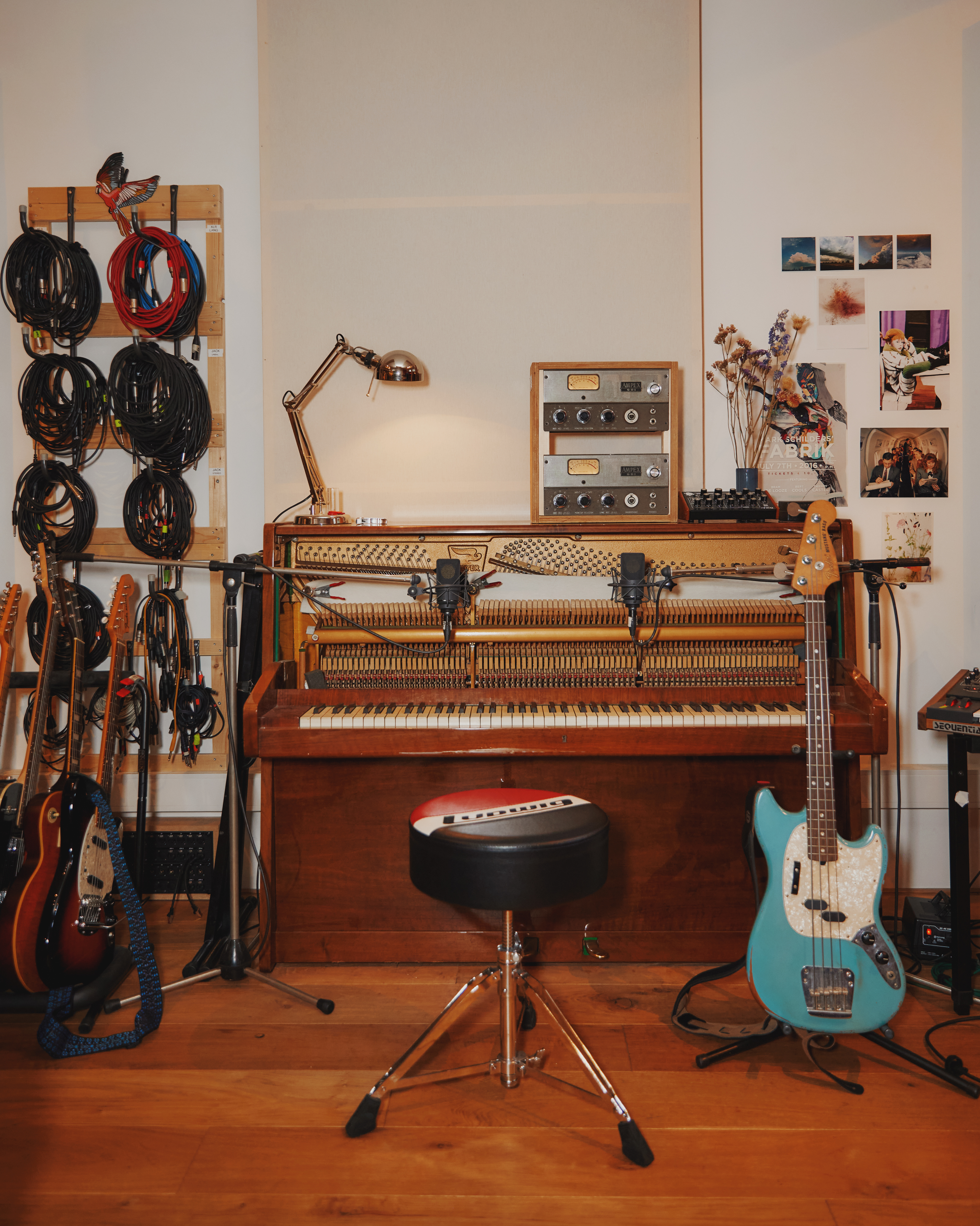 Mark Schilders studio setup